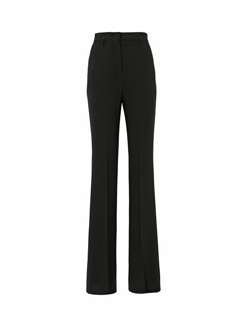 Pantalone a zampa Alabama in cady Nero MAX MARA STUDIO | 2526136131600001